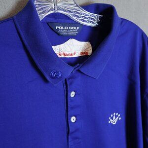 Scotty Cameron Polo Golf Ralph Lauren Shirt Mens XXL Blue Circle T Crown Golf